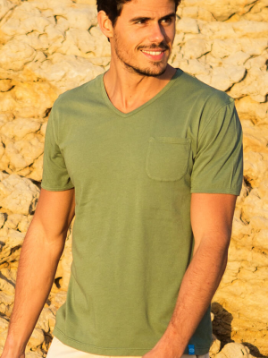 Panareha® MOJITO v-neck t-shirt | TH1802G02 Panareha® MOJITO v-neck t-shirt | TH1802G02