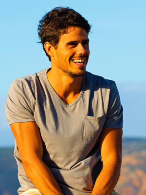 Panareha® t-shirt decote em v MOJITO | TH1802G06 Panareha® t-shirt decote em v MOJITO | TH1802G06