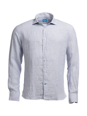 Panareha® | Camicia di lino a righe PHUKET