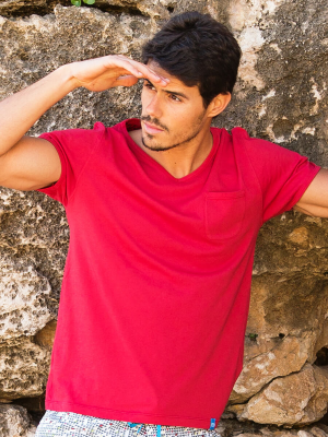 Panareha® t-shirt decote em v MOJITO | TH1802G09 Panareha® t-shirt decote em v MOJITO | TH1802G09