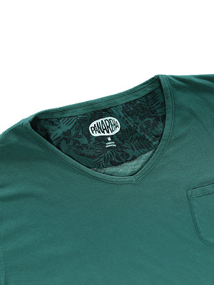 Panareha® MOJITO v-neck t-shirt | TH1802G10 Panareha® MOJITO v-neck t-shirt | TH1802G10