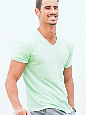 Panareha® | t-shirt scollo a v MOJITO Panareha® | t-shirt scollo a v MOJITO