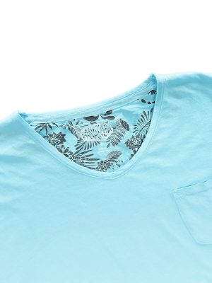 Panareha® t-shirt decote em v MOJITO | TH1802G13 Panareha® t-shirt decote em v MOJITO | TH1802G13