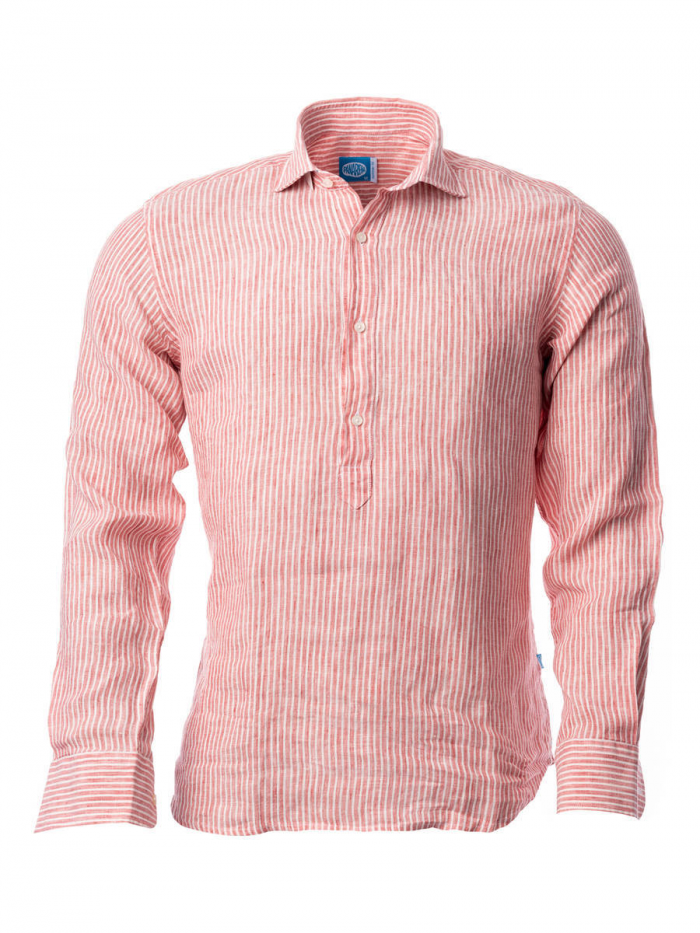 Panareha® camisa polera de linho SARDEGNA | CH1961S14 Panareha® camisa polera de linho SARDEGNA | CH1961S14