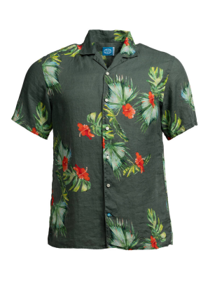 Panareha® camicia aloha di lino HONOLULU | CH1990F26 Panareha® camicia aloha di lino HONOLULU | CH1990F26