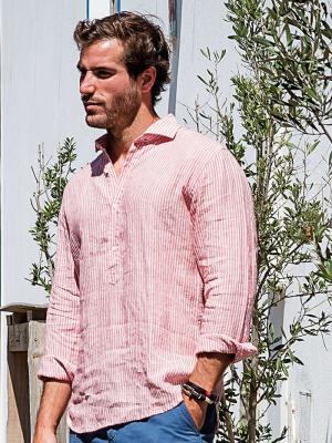 Panareha® | camicia polera di lino SARDEGNA Panareha® | camicia polera di lino SARDEGNA
