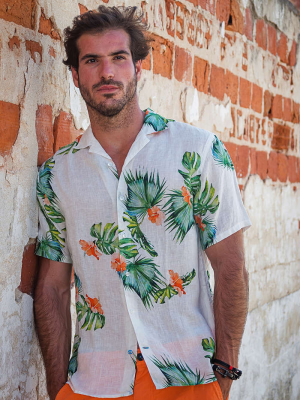 Panareha® camisa aloha de lino HONOLULU | CH1990F24 Panareha® camisa aloha de lino HONOLULU | CH1990F24