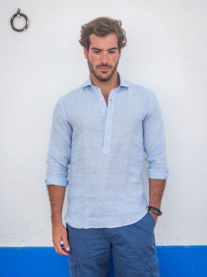 Panareha® | camisa polera de lino MAMANUCA Panareha® | camisa polera de lino MAMANUCA