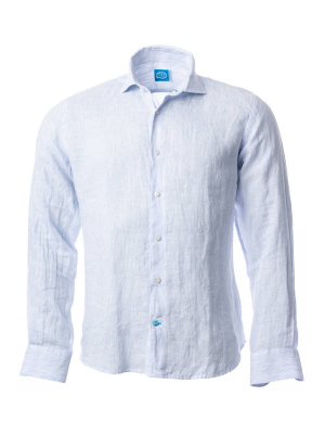 Panareha® | Camicia di lino a righe PHUKET