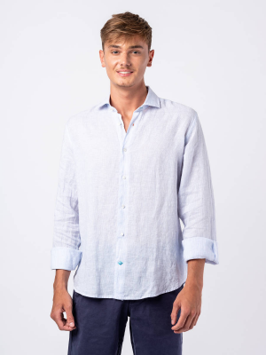 Panareha® | Camicia di lino a righe PHUKET