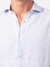 Panareha® | SAMUI striped linen popover shirt