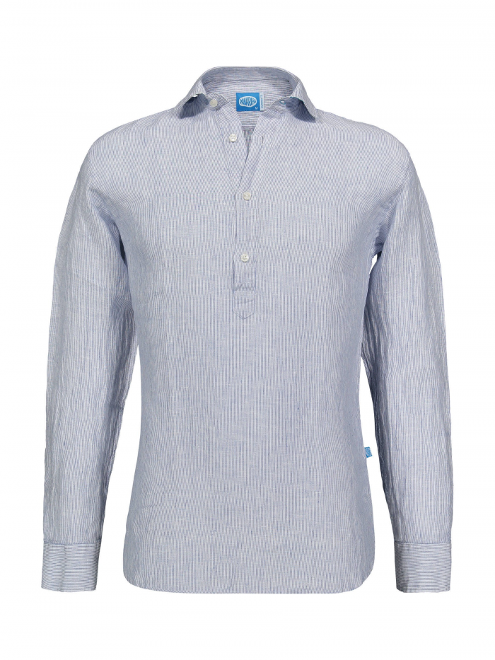 Panareha® | SAMUI striped linen popover shirt Panareha® | SAMUI striped linen popover shirt