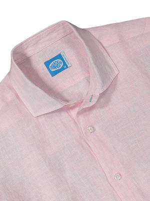 Panareha® | Camicia di lino a righe PHUKET