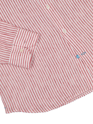 Panareha® | CORSICA striped linen shirt Panareha® | CORSICA striped linen shirt