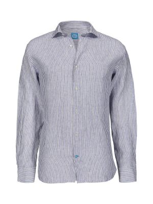 Panareha® | CORSICA striped linen shirt