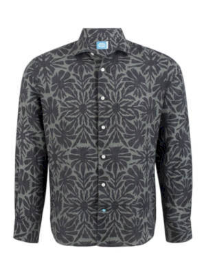 Panareha® | Camisa de linho floral ODESSA