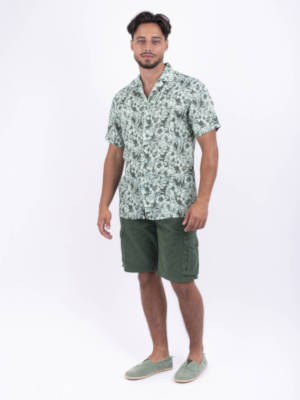 Panareha® | chemise aloha en lin MAUI