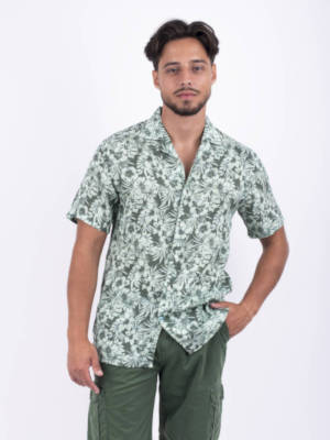 Panareha® | chemise aloha en lin MAUI