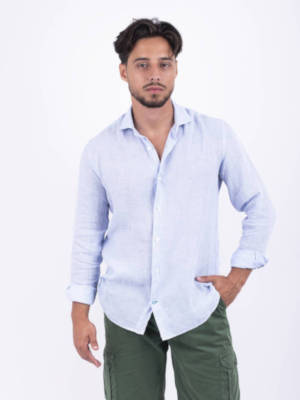 Panareha® | Camisa de lino vichy KRABI Panareha® | Camisa de lino vichy KRABI