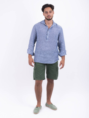 Panareha® | BIARRITZ leinen popover hemd Panareha® | BIARRITZ leinen popover hemd