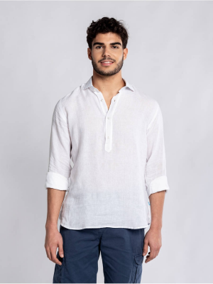 Panareha® | Camisa polera de lino MAMANUCA