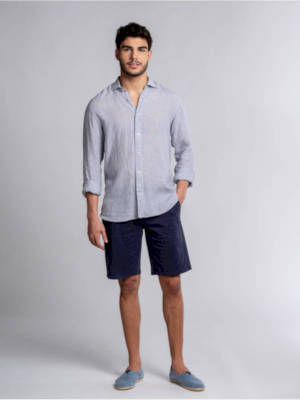 Panareha® | Camisa de lino vichy KRABI