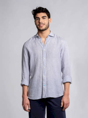 Panareha® | Camisa de linho vichy KRABI Panareha® | Camisa de linho vichy KRABI