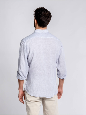 Panareha® | PHUKET striped linen shirt