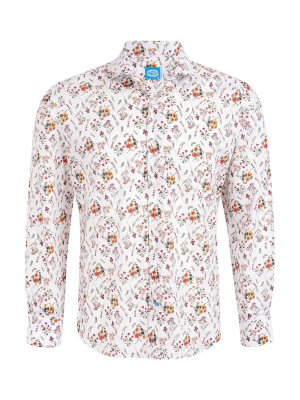 LEVANTO floral shirt